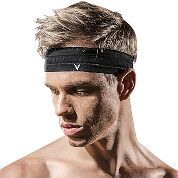 Pengxiaomei 3 Pack Sport Headband For Men Women Workout Sweat Head