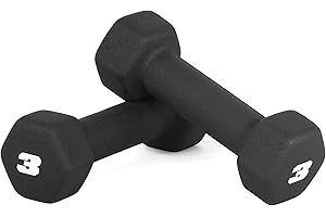 CAP Barbell Neoprene Dumbbell Weights Pairs & Sets | Multiple Colors