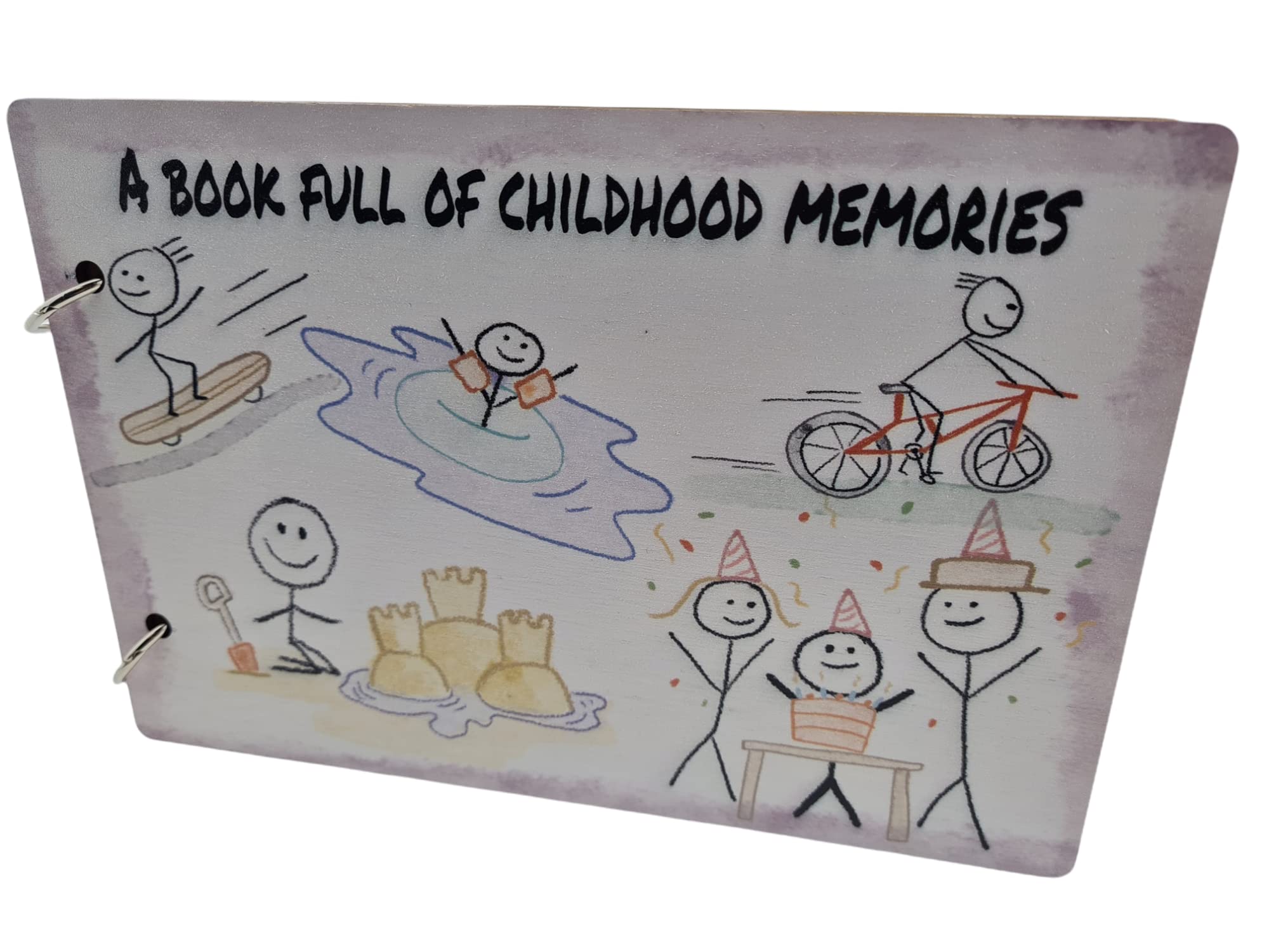 Scrapbook of Childhood Memories, Remember Your Childhood Forever. (uv240-scrap-childhood)