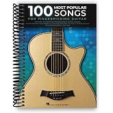 100 Most Popular Songs for Fingerpicking Guitar: Solo Guitar Arrangements in Standard Notation and Tab [Spiral-bound] Hal Leonard Corp.