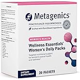 Metagenics Wellness Essentials Women’s - Daily Packets* - Multivitamin, Omega‑3s & Antioxidants for Bone, Immune & Energy Support* - Non‑GMO, Gluten‑Free - 30 Packets