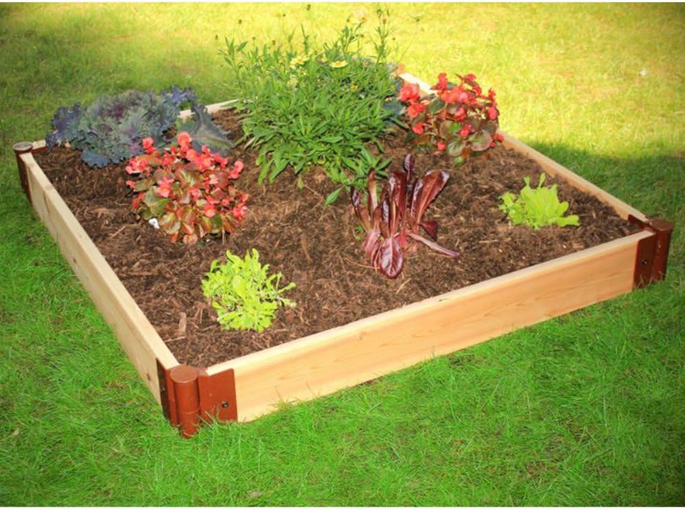 Frame It All - Kit de cajonera de cultivo de cedro de la serie ...