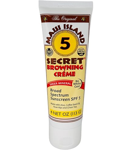 Amazon.com: Maui Island Secret Browning Creme SPF 5, Browning
