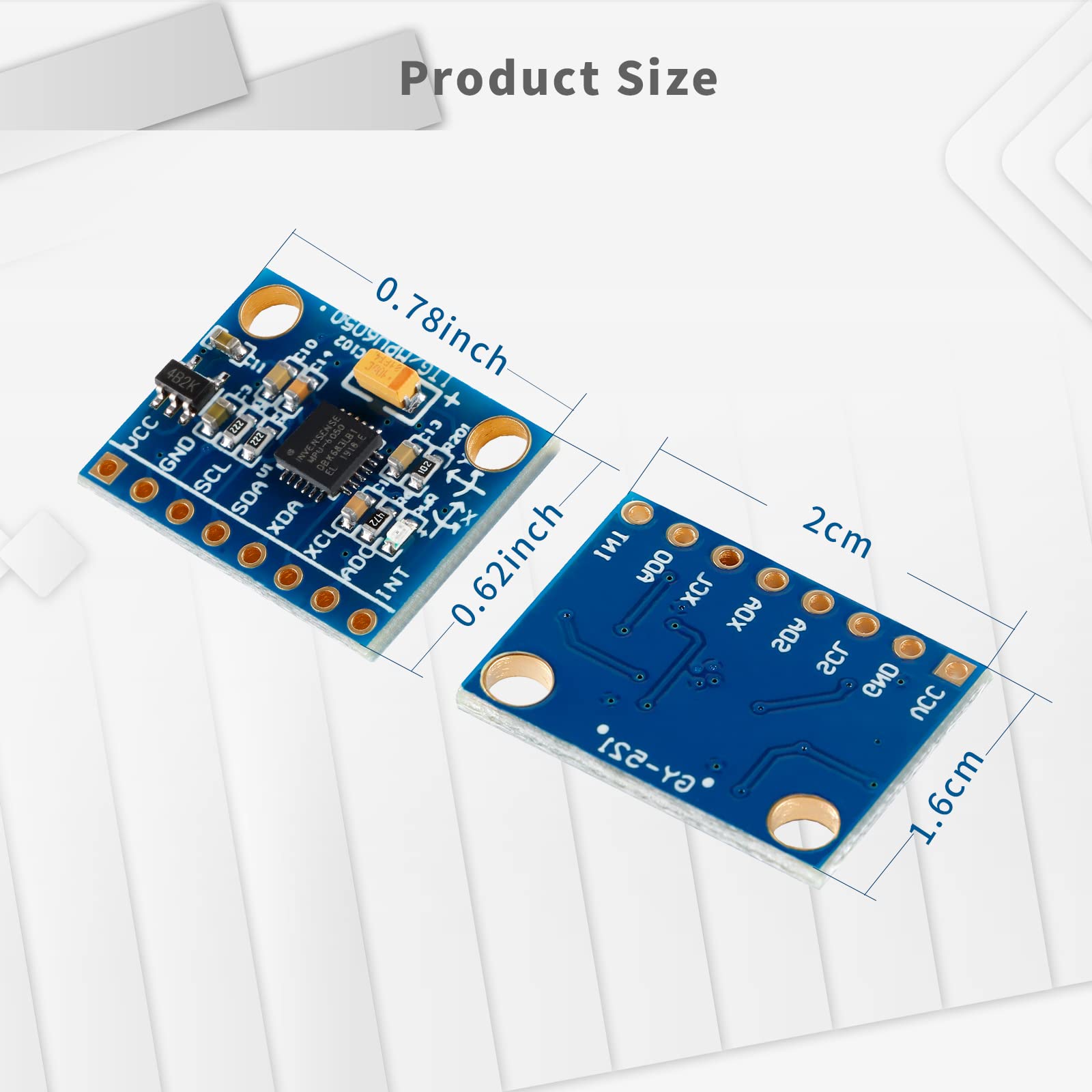 EC Buying GY-521 MPU6050 3 Axis Accelerometer