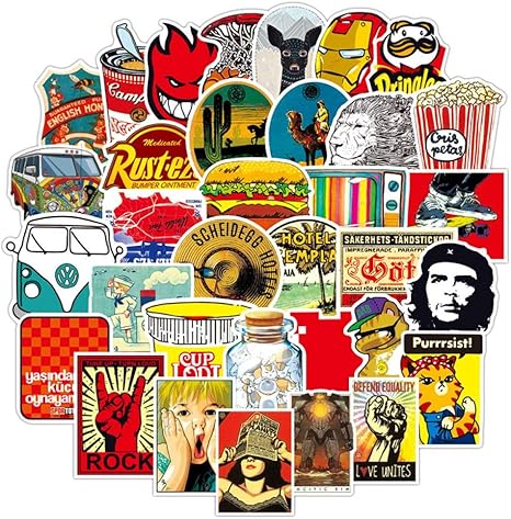 Amazon Co Jp 100枚 ランダム防水 ファッションブランドステッカーセット スーツケースステッカー 防水シール バイクステッカー ステッカーコレクションマニア向け 涂鸦b系列 ホーム キッチン