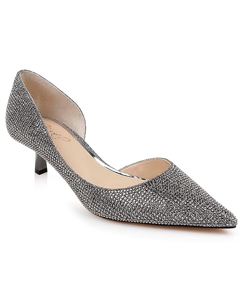 JEWEL BADGLEY MISCHKA TEEGAN POINTED TOE KITTEN HEEL...