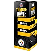 MasterPieces Game Day - NFL Pittsburgh Steelers - Officially Licensed Tumble Tower, Real Wood Blocks