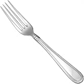 Fortessa Caviar 18/10 Stainless Steel Flatware Table Fork, Set of 12