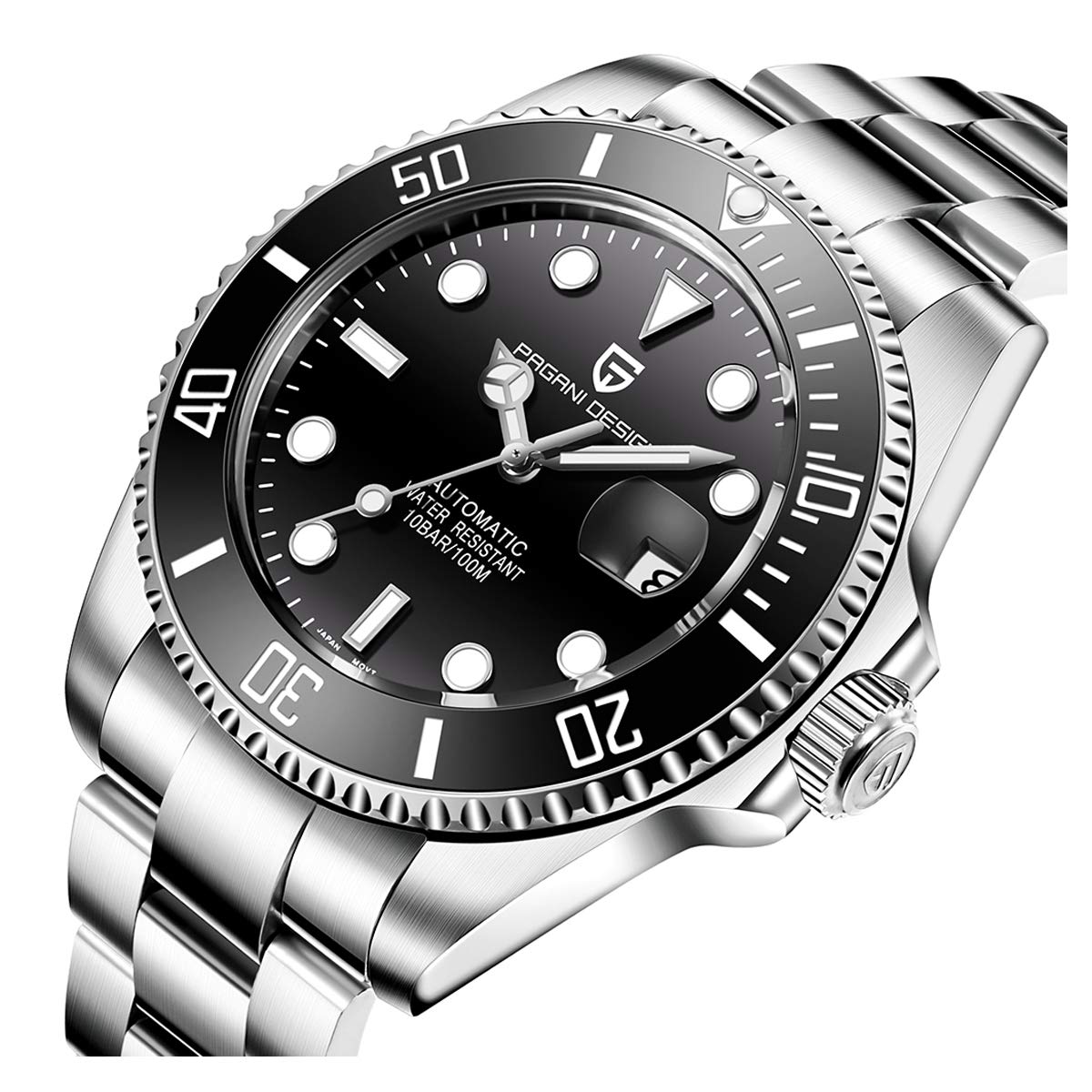 Pagani Design Automatic Divers Watches Men s Analogue Automatic Watch