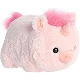 Aurora® Adorable Spudsters™ Bubblegum Unicorn™ Stuffed Animal - Comforting Cuddles - Playful Companions - Pink 10 Inches