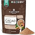 Navitas Organics Cacao Powder - Cocoa Powder Substitute 1:1, For Hot Chocolate, Baking & More - Regenerative Organic Certified, Non GMO, Fairtrade, Gluten Free, Non-alkalized (24oz. Bag, 113 Servings)