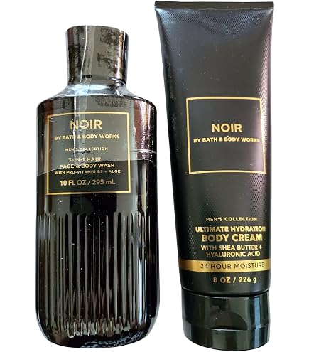 Amazon.com : Bath & Body Works - Noir for Men 3-in-1 Hair, Face