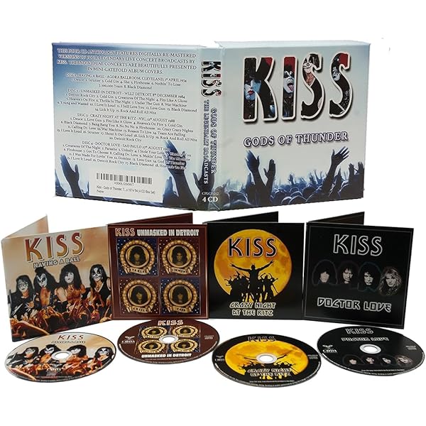 KISS 紙ジャケット 8枚セット、BOX付き Kiss - Box Set - Standard [5 CD Box Set] - Amazon.com Music