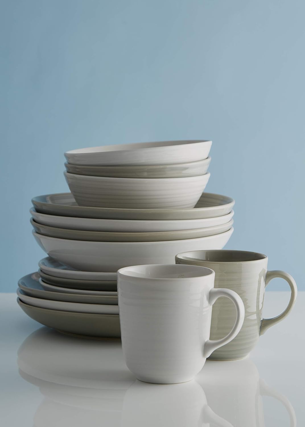 Mason Cash William Mason Pasta Bowl Grey - Image 4