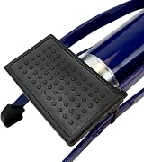 Sakura Single Cylinder Foot Pump PG270 52cm Hose 3 Valve Adaptors view 6