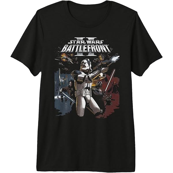 Amazon.com: Star Wars Battlefront II Video Game T-Shirt : Clothing