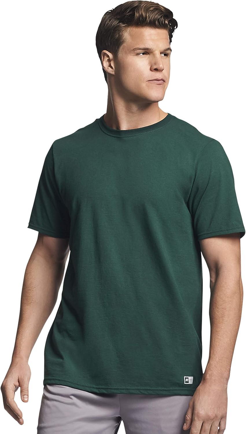 Russell Athletic Mens Performance Cotton Short Sleeve TShirt Amazon