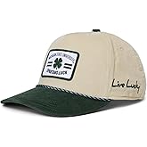 Black Clover Standard Michigan State Legacy Adjustable Snapback Hat, Natural/Dark Green/Corduroy with Rope HD Patch