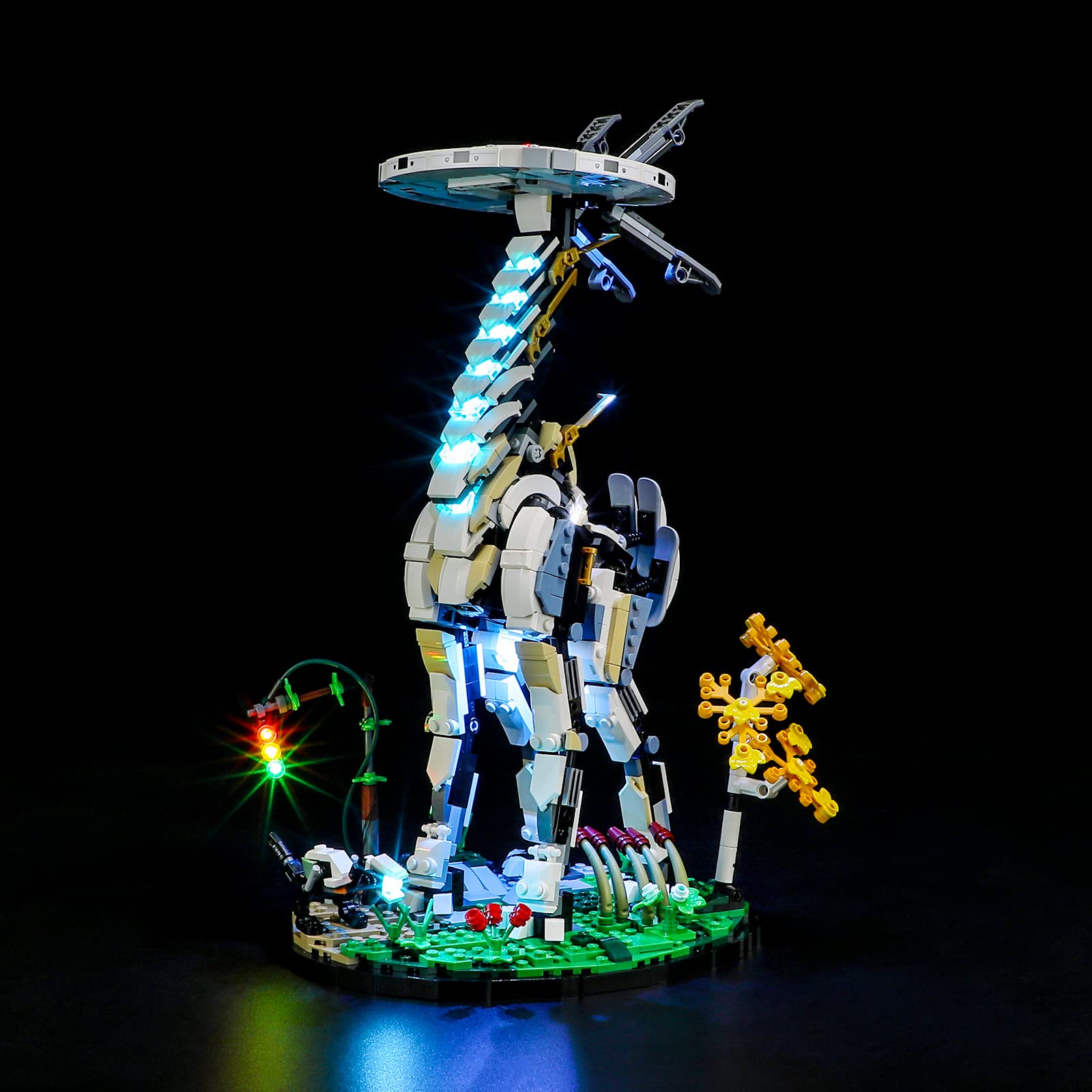 LIGHTAILING Led Lighting Kit for Lego - 76989 Horizon Forbidden West: Tallneck Building Blocks Model - LED Light Set (Not Include Lego Model)