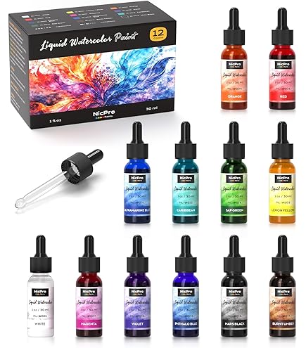 Amazon.com: Dr. Martin's Hydrus Watercolor Paint Set 1/2 Oz