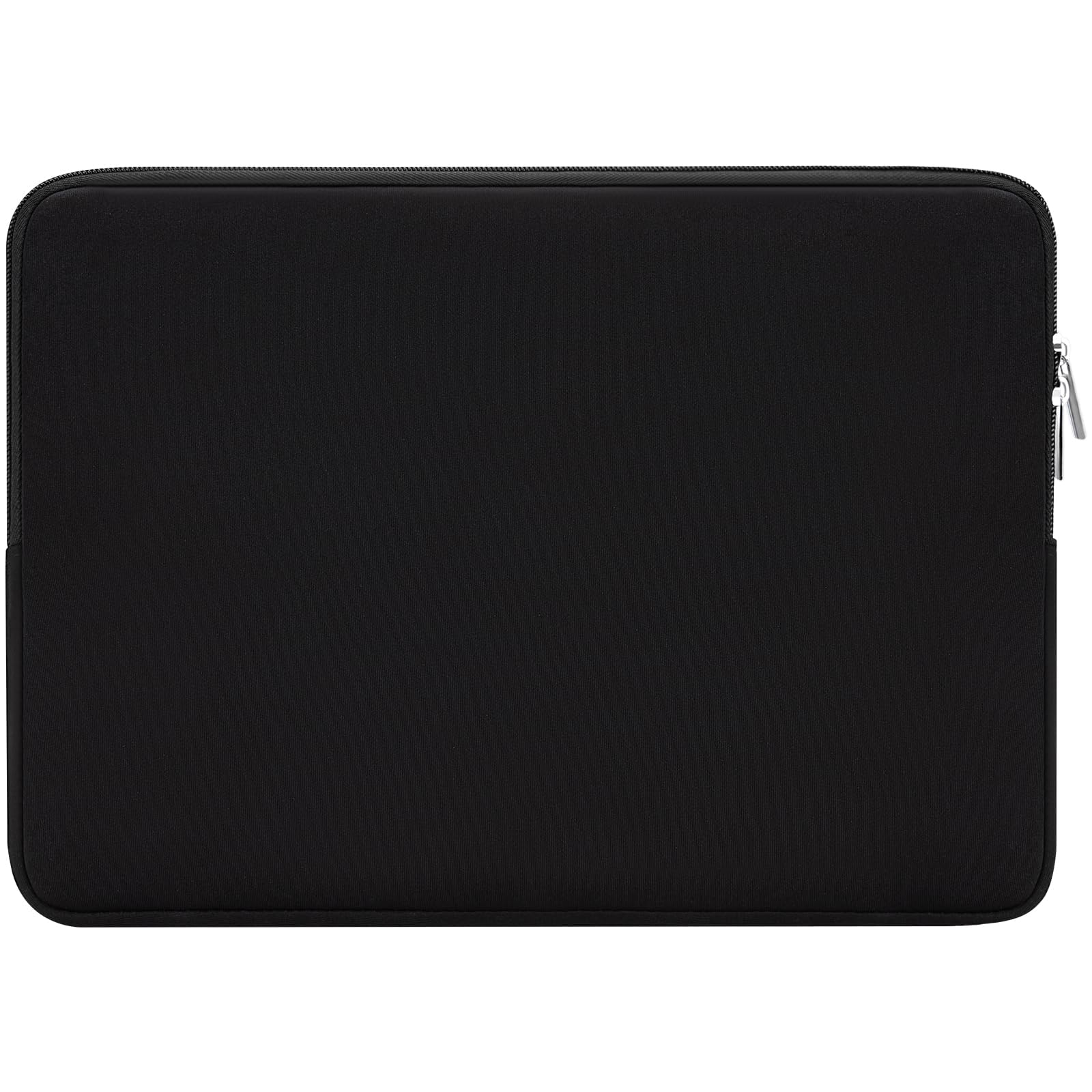 RAINYEAR Laptop Sleeve Case Compatible with 13.3 Inch Notebook Computer Tablet Chromebook 14" MacBook Pro/Max M5 M4 M3 M2 M1 Soft Cover Protective Case Zipper Carrying Bag(Black) — image 1