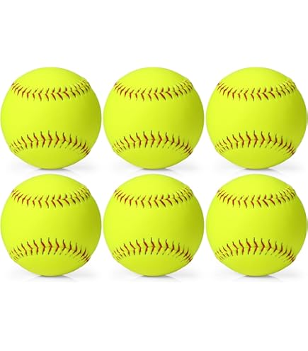 Balle De Softball à Lancer Lent Phinix PXS1220 12 Pouces Jaune