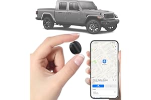 PLANETBOD GPS Tracker for Vehicles - No Monthly Fee, Real-Time Car Tracking Device with App, Mini Magnetic GPS Locator for Cars, Trucks, Motorcycles, Kids, Pets, and Assets, Anti-Theft GPS Tracking Device