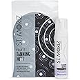 St Moriz Professional Dark Self Tanner Mousse with Tanning Mitt Bundle - Sunless Instant Self Tanning Foam with Vitamin E for Moisturizing (6.76 fl oz)