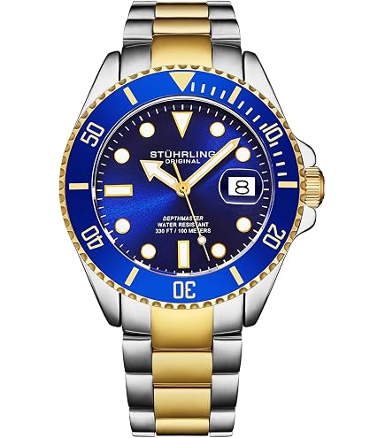 NWT Stuhrling Original Symphony Blue Dial Men\'s Watch 3953L.2 Stührling Original Symphony | TheWatchAgency.com main image 2