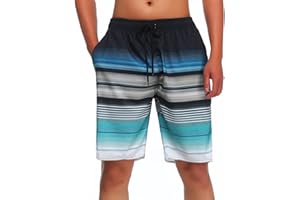 MILANKERR Mens Swim Trunks Swimming Trunks for Men,Mens Bathing Suit Swimsuit Men's Swimwear Swim Short 9" Inseam 20" Outseam
