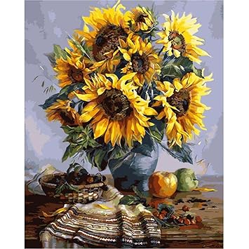 Sonnenblume Zeichnen Kinder