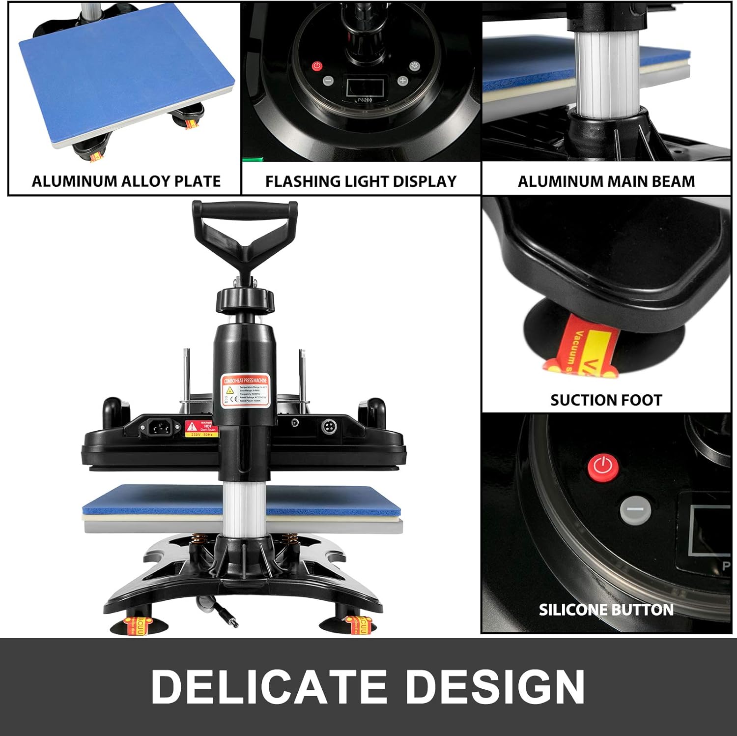 vevor heat press 12x15 inch heat press machine