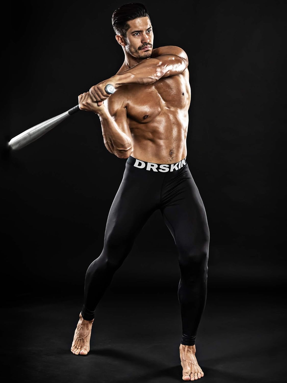DRSKIN 1, 2 or 3 Pack Men’s Compression Pants Dry Cool Sports Baselayer Running Workout Active Tights Leggings Yoga : Clothing