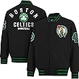 Ultra Game Men's NBA Official Game Time Varsity Jacket