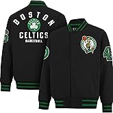 Ultra Game Men’s NBA Official Game Time Varsity Jacket