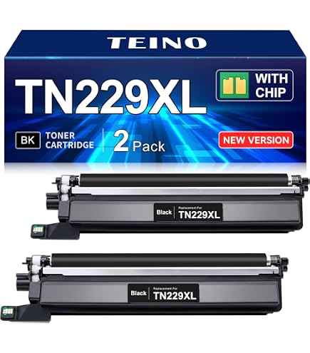 Amazon.com: iNKPAD Compatible TN229XL Toner Cartridge 4 Pack High