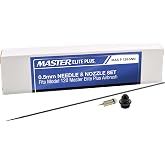 Master Elite Plus Airbrush 0.5 mm Needle, Nozzle and Fluid Tip Cap Set Only | Fits The Model 120 Master Elite Plus Airbrush - Fully Atomized Fine Spray Pattern for Extra Fine Detail Control