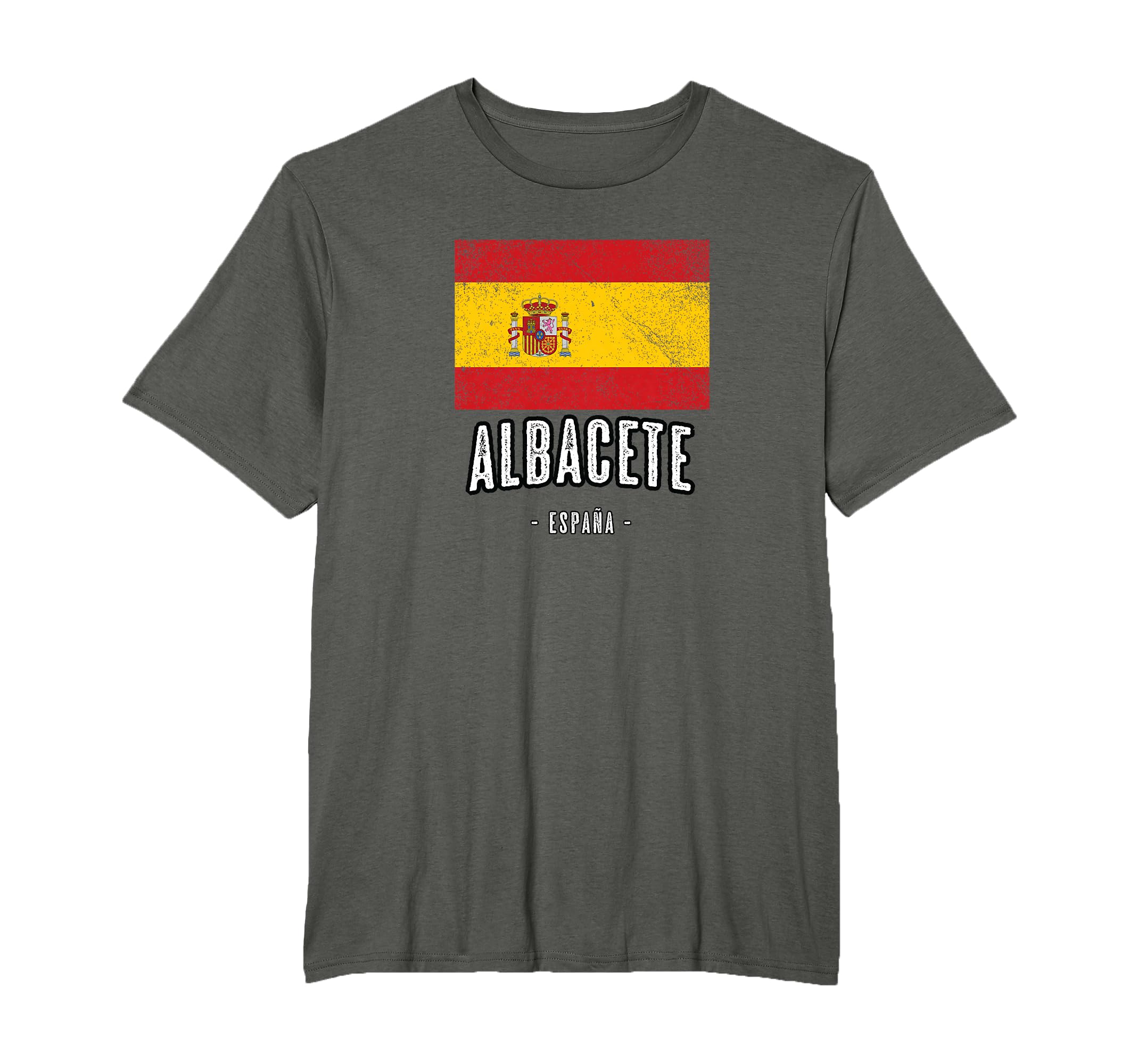 Albacete Spain | ES Flag City - Bandera Española Ropa - T-Shirt