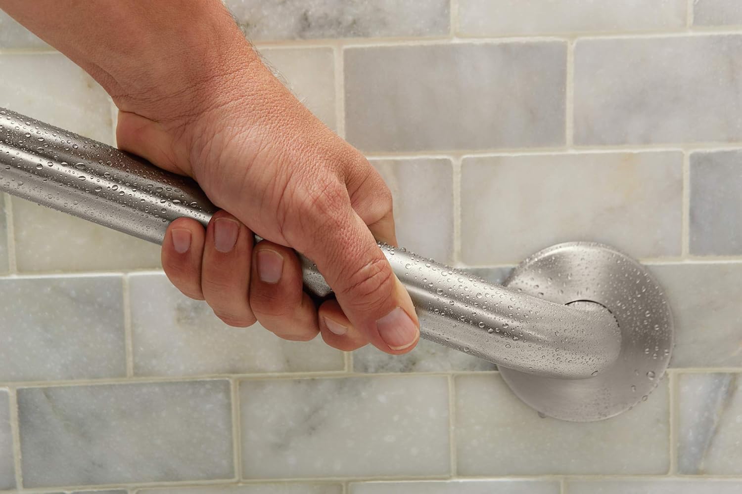 Moen 8724 Home 24-Inch Bathroom Grab Bar, Stainless: Home Improvement
