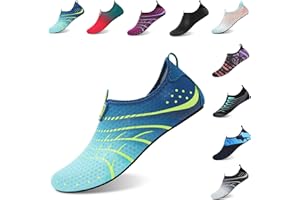 JOINFREE Water Shoes Aqua Socks for Women Men Water Socks Swimming Shoes Water Exercise Shoes Beach Shoes Quick-Dry Barefoot