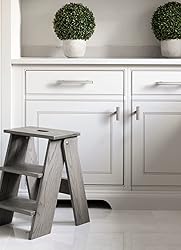 Goo-Ki 6 Pack Single Hole Cabinet Pulls Brushed