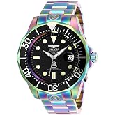 Invicta Men's Pro Diver Automatic-self-Wind Diving Watch with Stainless-Steel Strap, Multi, 20 (Model: 26601)