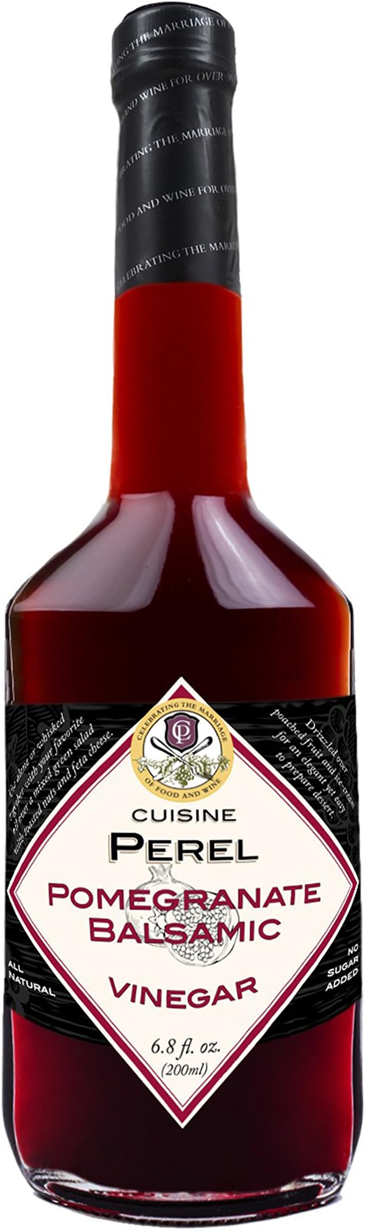 Cuisine Perel Pomegranate Balsamic Vinegar 6.8 Fl. Oz.