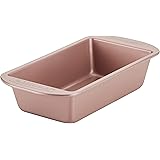 Farberware Nonstick Bakeware Meatloaf/Nonstick Baking Loaf Pan - 9 Inch x 5 Inch, Rose Gold