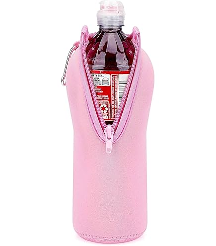 Gym Water Bottle Cover With Strap Aazon.co: Linkidea Disposable Water Bottle Sleeve Copatible With Gatorade Bottle - View #3