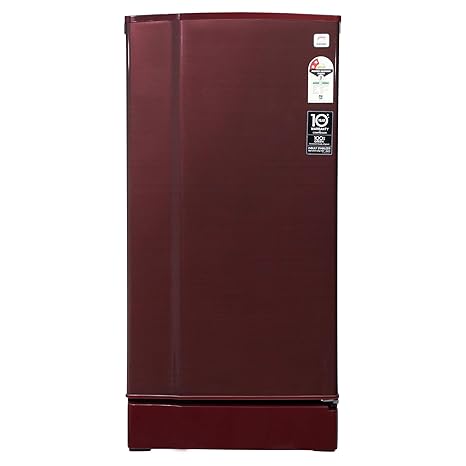 Godrej 190 L 2 Star Direct-Cool Single Door Refrigerator (RD 1902 EW 23 STL WN, Steel Wine)