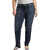 Silver Jeans Co. Women's Plus Size Suki Mid Rise Slim Bootcut Jeans
