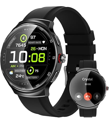 Montre Connectée RIVERSONG – Écran AMOLED 1,43”, Appels Bluetooth, Monitoring Santé - 6