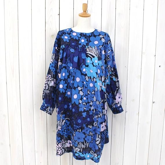 Amazon Bohemians ボヘミアンズ Farmer Op Big Flower C S Navy レディース S Navy ワンピース チュニック 通販