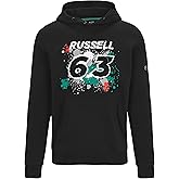 Mercedes AMG Petronas Formula One Team - Official Formula 1 Merchandise Collection - George Russell #63 Hoodie - Black - Size: XS